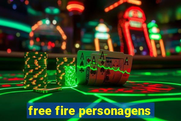 free fire personagens